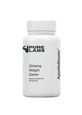PureLabs Ginseng 30 Capsules for Healthy Weight Gain and Muscle Mass Support